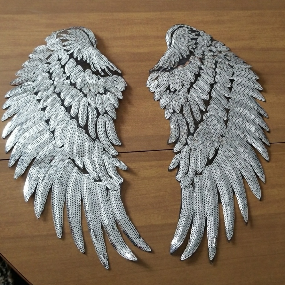 Iron on wing patches